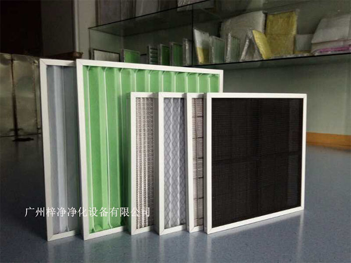 初效空氣過濾器主要過濾較大的顆粒物，如灰塵、纖維等